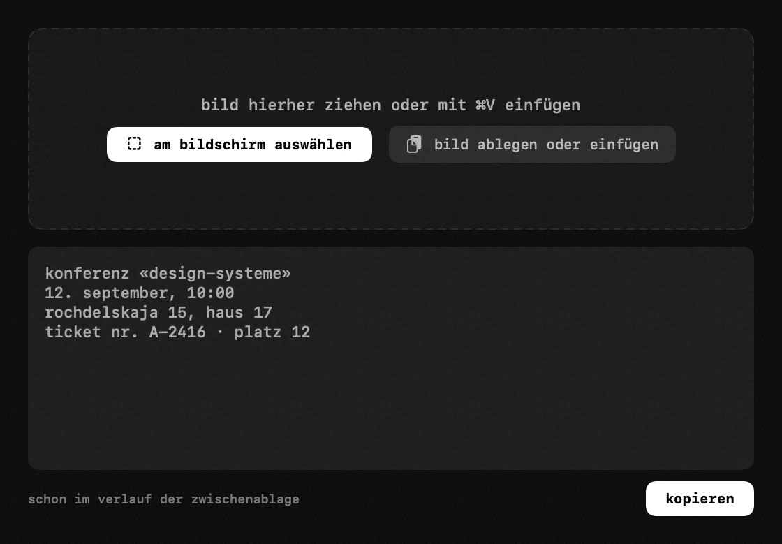 texterkennung