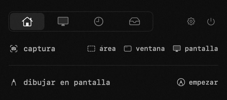 internet: una de las diecinueve herramientas de hop, todas sin conexión panel de hop en la barra de menús de macOS: internet